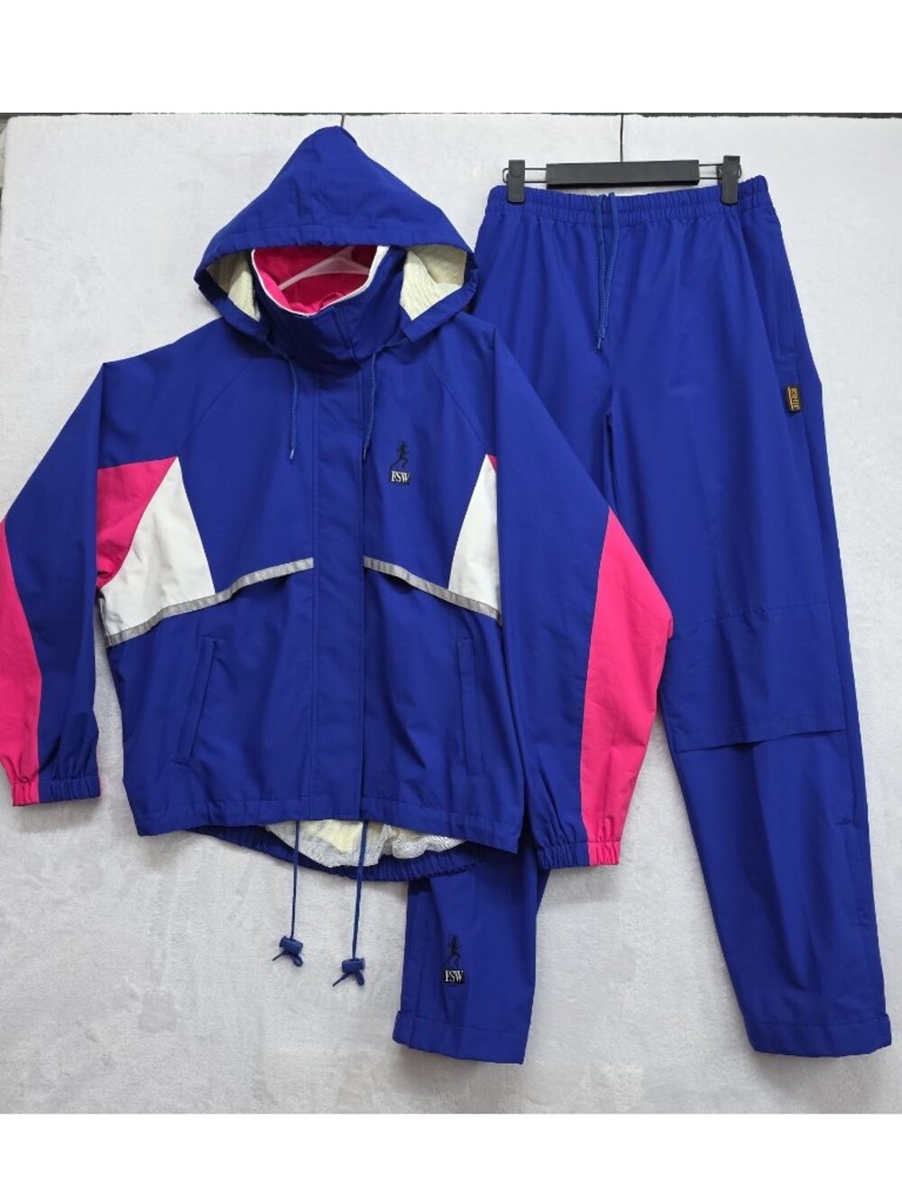 Frank Shorter Sports Womens Gore-Tex Jogger Set Jacket & Pant Size LG Skiing 90s